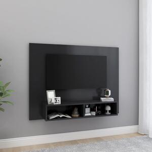 Wall TV Cabinet Grey 120x23.5x90 cm Engineered Wood
