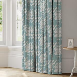 Darcey Made to Measure Curtains Green/White