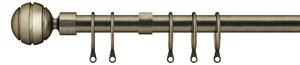Luca Extendable Eyelet Curtain Pole Dia. 16/19mm Antique Brass