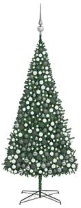 Artificial Christmas Tree with LEDs&Ball Set LEDs 400 cm Green