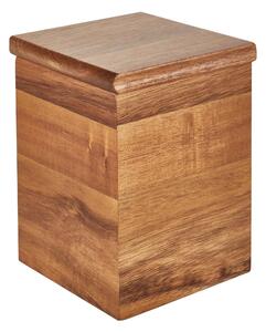 Acacia Wooden Kitchen Canister Natural