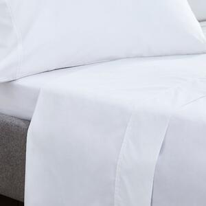 Dorma Crisp & Fresh 400 Thread Count Egyptian Cotton Percale Flat Sheet