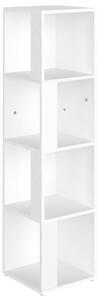 Corner Cabinet White 33x33x132 cm Engineered Wood