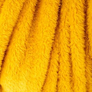 Snuggle Fleece Throw - 130x180cm - Ochre