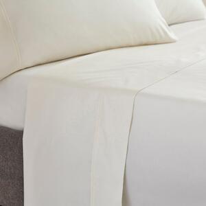 Dorma Crisp & Fresh 400 Thread Count Egyptian Cotton Percale Flat Sheet