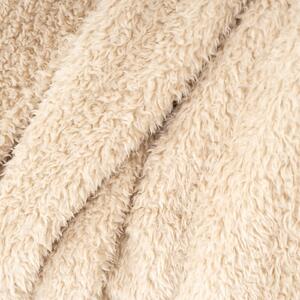 Snuggle Fleece Throw - 130x180cm - Latte