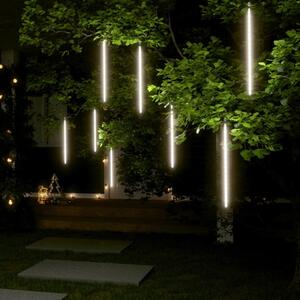 Meteor Lights 8 pcs 50 cm Cold White 288 LEDs Indoor Outdoor