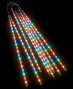 Meteor Lights 8 pcs 50 cm Colourful 288 LEDs Indoor Outdoor
