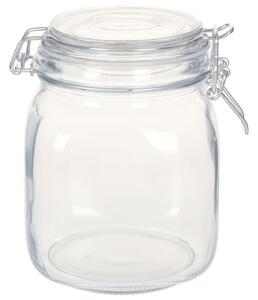 Glass Jars with Lock 12 pcs 1 L