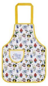 Ulster Weavers Moon and Me Kid's PVC Apron Yellow, White and Green
