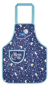 Ulster Weavers Moon and Me Baby Kid's Apron Blue, Yellow and White