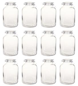 Glass Jam Jars with Lock 12 pcs 5 L