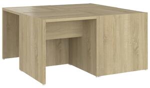 Coffee Tables 4 pcs Sonoma Oak 33x33x33 cm Engineered Wood