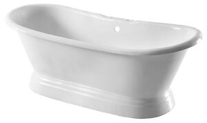 Bathstore Versailles Cast Iron Bath 1800 x 780mm with 2 Tap Holes