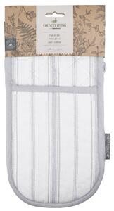 Country Living Oven Glove Flat Stripe - Country Grey