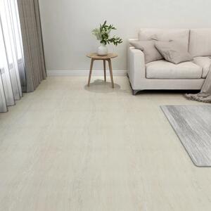 Self-adhesive Flooring Planks 20 pcs PVC 1.86 m² Cream