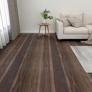 Self-adhesive Flooring Planks 20 pcs PVC 1.86 m² Dark Brown