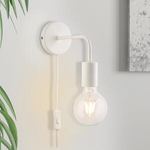 Jay Plug In Wall Light - White