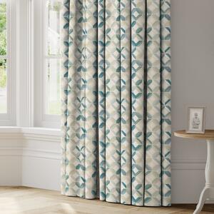 Otti Made to Measure Curtains Green/White