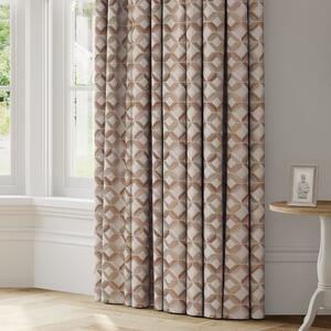 Otti Made to Measure Curtains Brown/White