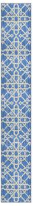 Carpet Runner Blue 80x600 cm