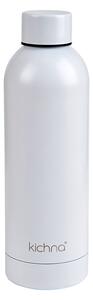Stainless Steel Soft Touch Bottle - White