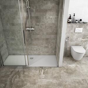 Bathstore RAK Slate Shower Tray White - 1200x800mm