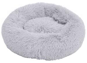 Washable Dog & Cat Cushion Light Grey 70x70x15 cm Plush
