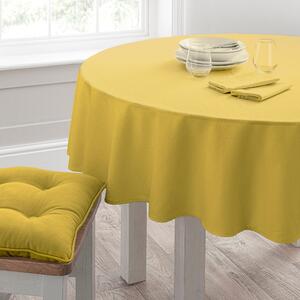 Isabelle Round Tablecloth Yellow
