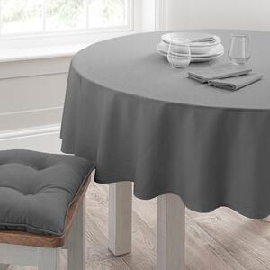 Isabelle Round Tablecloth Grey