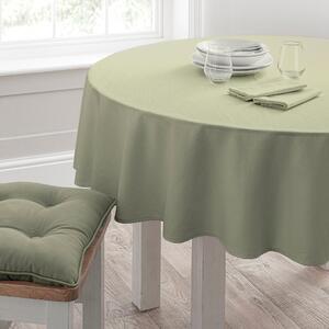 Isabelle Round Tablecloth Green
