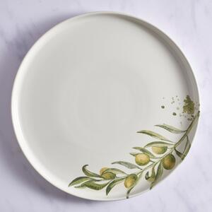 Amalfi Olive Platter Green/Yellow/White