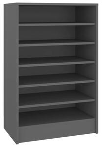Shoe Cabinet Grey 60x35x92 cm Engineered Wood