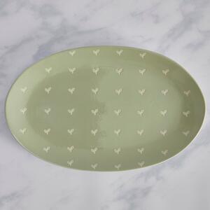 Thyme Green Platter Green
