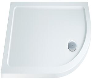 Bathstore Emerge Left Hand Offset Quadrant Shower Tray 1100 x 800mm