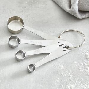 Professional Nylon Measuring Spoon Silver
