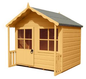 Shire 5 x 4ft Kitty Kids Wooden Playhouse