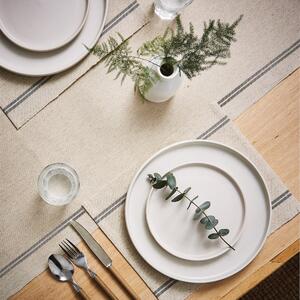 Set of 2 Churchgate Ribbed Striped Placemats Grey