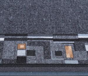 Carpet Runner Anthracite 100x300 cm Anti Slip