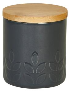 Elements Vete Grey Ceramic Canister Grey
