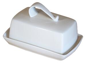 Pausa Butter Dish White
