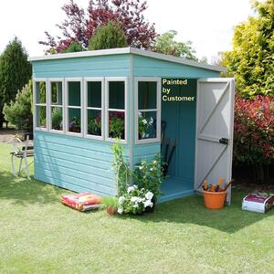 Shire 8 x 6ft Sun Pent Shed