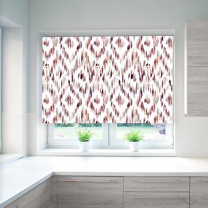 Charvak Rice Blackout Roller Blind Brown, Grey and White