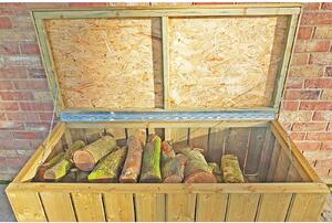 Shire Planed Timber Garden Storage Box 4x2