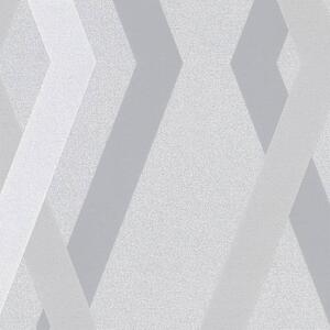 Noordwand Topchic Wallpaper Graphic Lines Diamonds Grey