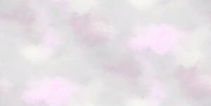 Noordwand Good Vibes Wallpaper Paint Clouds Pink and Grey