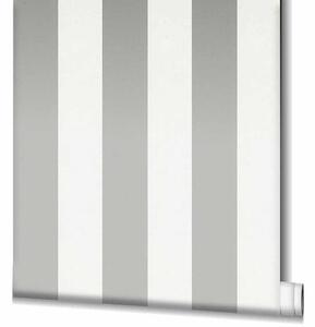 Noordwand Topchic Wallpaper Stripes Grey and White