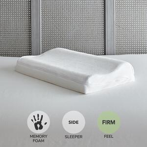 Value Memory Foam Contour Firm-Support Pillow White