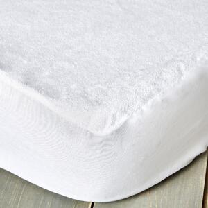 Fogarty Terry Towelling Waterproof Mattress Protector White