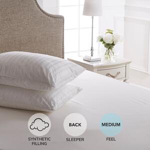 Dorma Pack of 2 Supreme Fill Back Sleeper Pillows